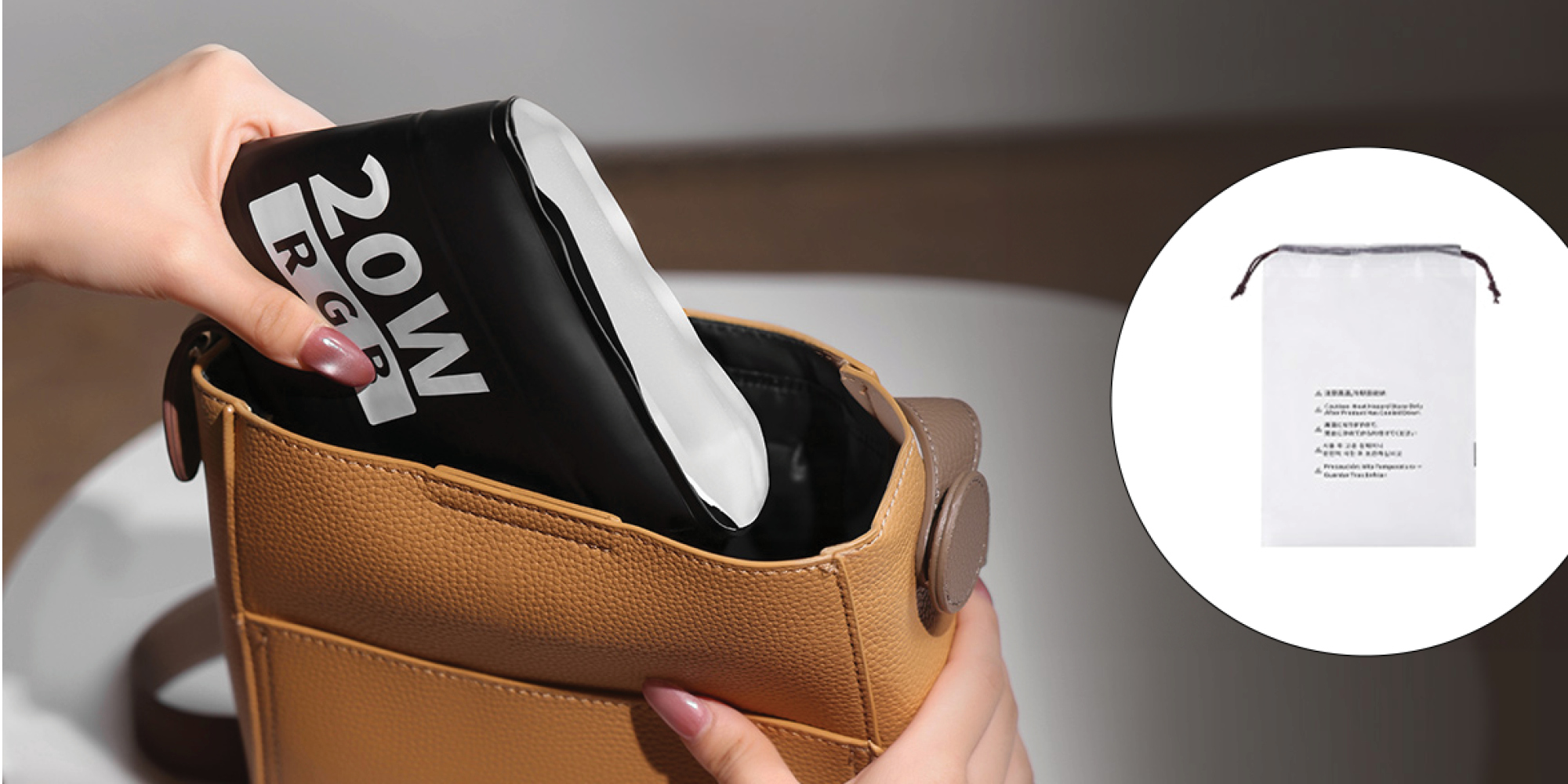 Lampa LED Ulanzi UA20C - RGB, WB (1800 K - 10000 K)